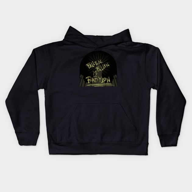 Babylon Kids Hoodie by zody